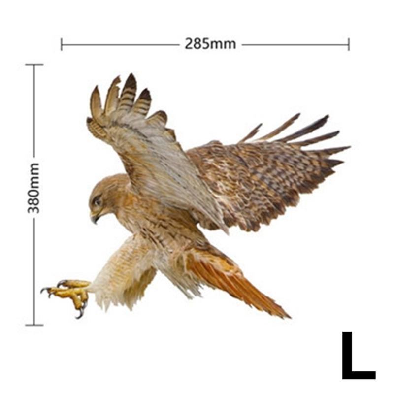 Set Of 2 Bird  Car Stickers Reflective Waterproof Decals Car Hood Cover Sticker for Car Window  Laptops Skateboards