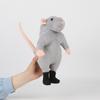 Dance Plush Rat Toy Gray Mouse Children Cartoon Animal Doll Gift Peripheral
