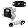 AP01 Engine Motor Trans Mount Torque Strut Mount for Fiat 500 12-18 L4 1.4L SET 9893 9895 9876 A5645 A5639 68073217AC 68073483AD