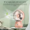 Portable Cooling USB Desktop Mini Fan 3 Speed Personal with 360 Rotation Adjustable Angle for Office Household Traveling