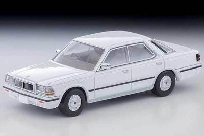 Tomica Nissan Cedric HT V20 Turbo Brougham White 1985 Model 1/64 LV-N364a