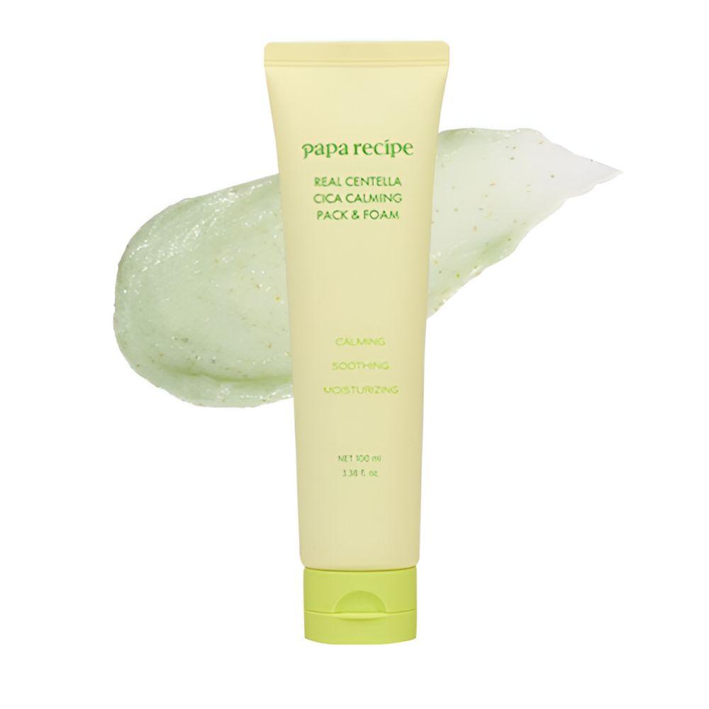 Papa Recipe Real Centella Cica Barrier Pack Cleanser 100ml 2-in-1 Soothing & Repair