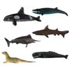Children's Marine Animal Simulation Toys - 24-Piece Set for Early Learning and Cognitive Development