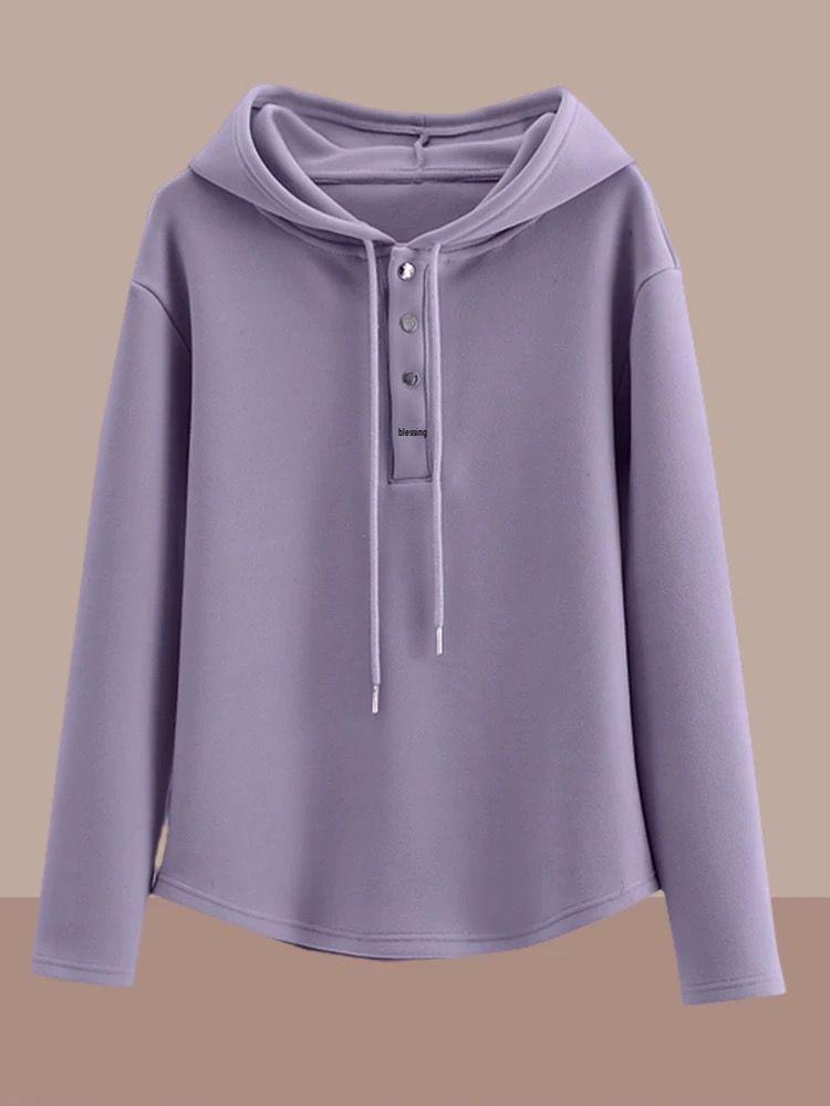 2025 Podzimní dámská mikina s kapucí z německého sametu—Stylový krátký top s dlouhým rukávem