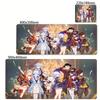 Furina Focalors Mouse Pad Genshin Impact Large Xxl Mousepad Computer Keyboard Padding Anime Gaming Genshin Accessories Desk Mat