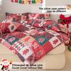 3Pcs/Set Christmas Reindeer Snowman Bedding Set Includes 1 Duvet Cover And 2 Pillowcases Soft And Skin-Friendly