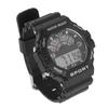 Sportovní Pánské Digitální Chronografové Náramkové Hodinky Klasické Vintage Čtvercové Pánské Digitální Hodinky WR50M