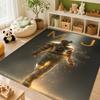 Michael Jackson Portrait Signature Printed Rug Absorbent Nonslip Carpet For Hallway Balcony Study Home Party Decor Halloween Gift
