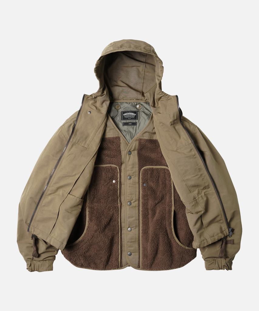 Frizmworks Smock Hooded Parka 002 _ Tan
