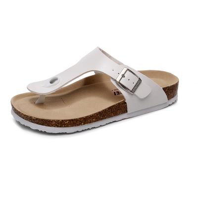 Unisex Casual Cork Slippers Fashion Men Flip Flops Outdoor Beach Men Shoes Indoor House Home Shoes Summer