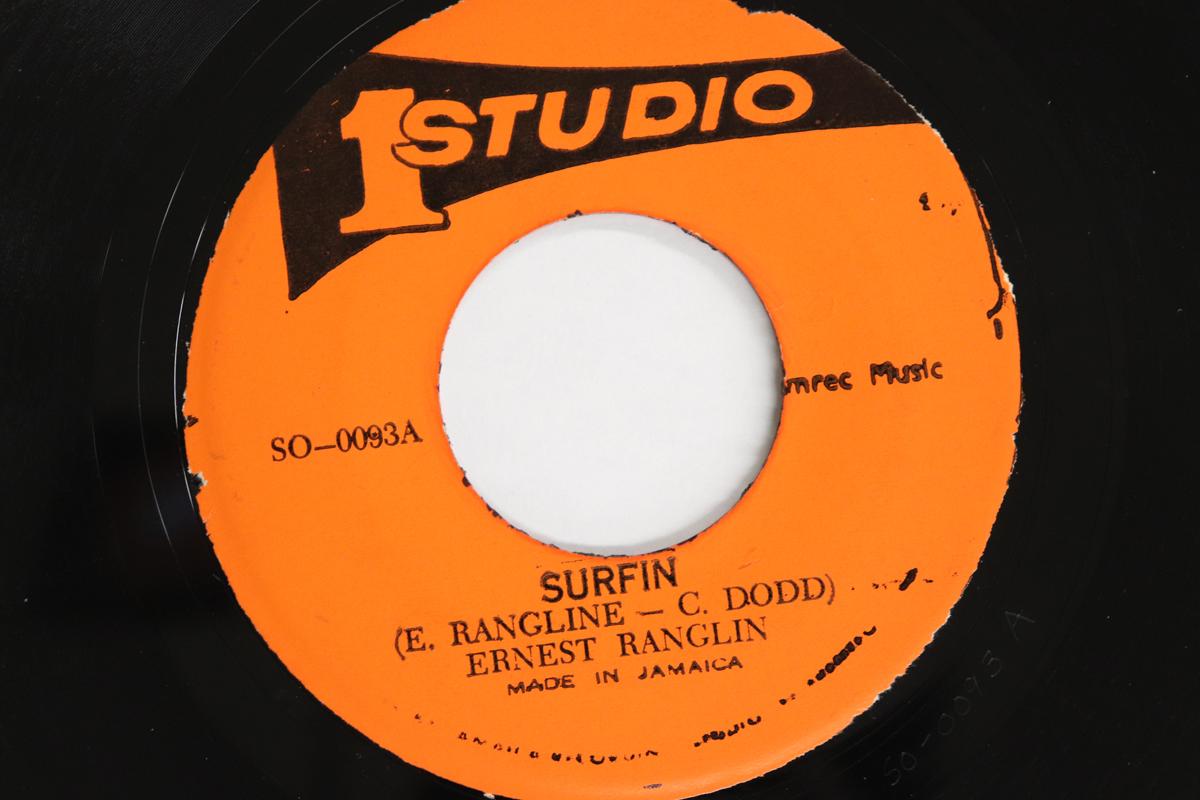 

7inch Record ERNEST RANGLIN - Surfin SO0093 STUDIO ONE 1979 Jamaica Reggae, Ska & Dub Used