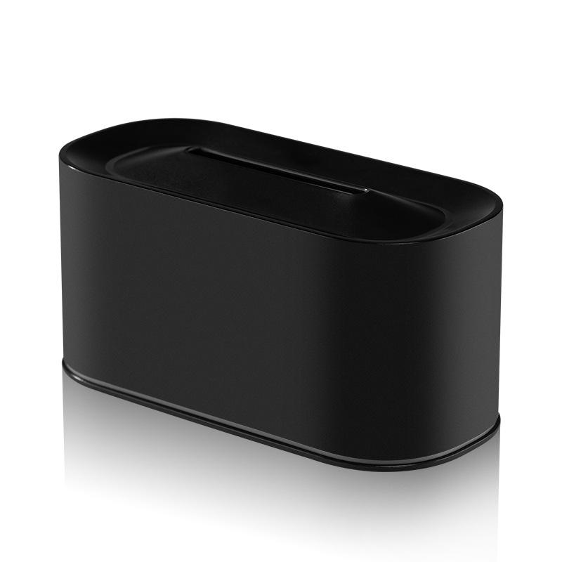 Flame Aromatherapy USB Diffuser with Wood Grain & Seven-Color LED Atmosphere Lamp