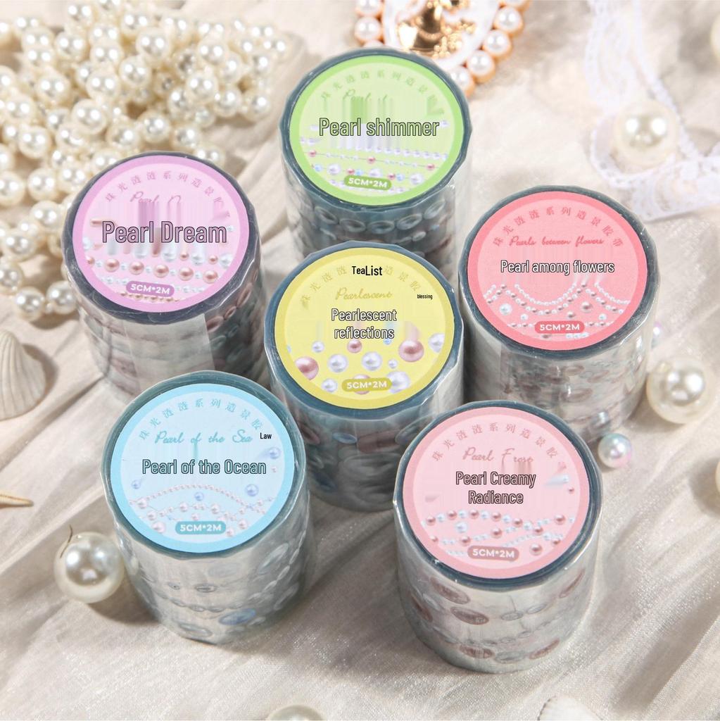 Pearlescent Laser Tape & DIY Stickers Collection