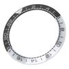Watch Bezel Insert 41.5mm Ceramic Watch Bezel Ring Repair Replacement Accessory for Watchmaker Black and White