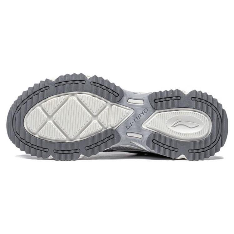 New LiNing Pick Up The Light Anti Slip And Wear Resistant Breathable Low Top Running Shoes Women's Antarctic Gray ARXT008-2