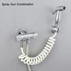 Promotion Attachment Chromed Abs Plastic Hand Held Toilet Bidet Sprayer