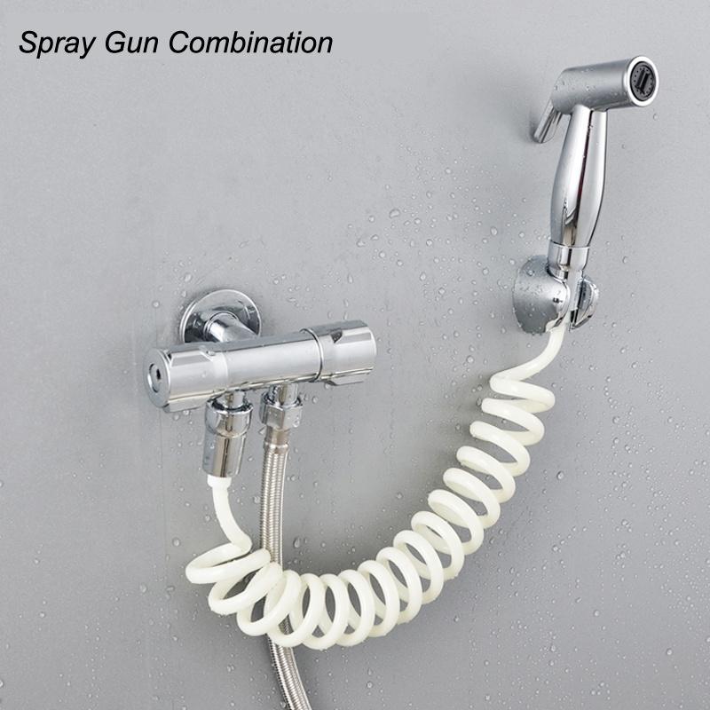 Promotion Attachment Chromed Abs Plastic Hand Held Toilet Bidet Sprayer