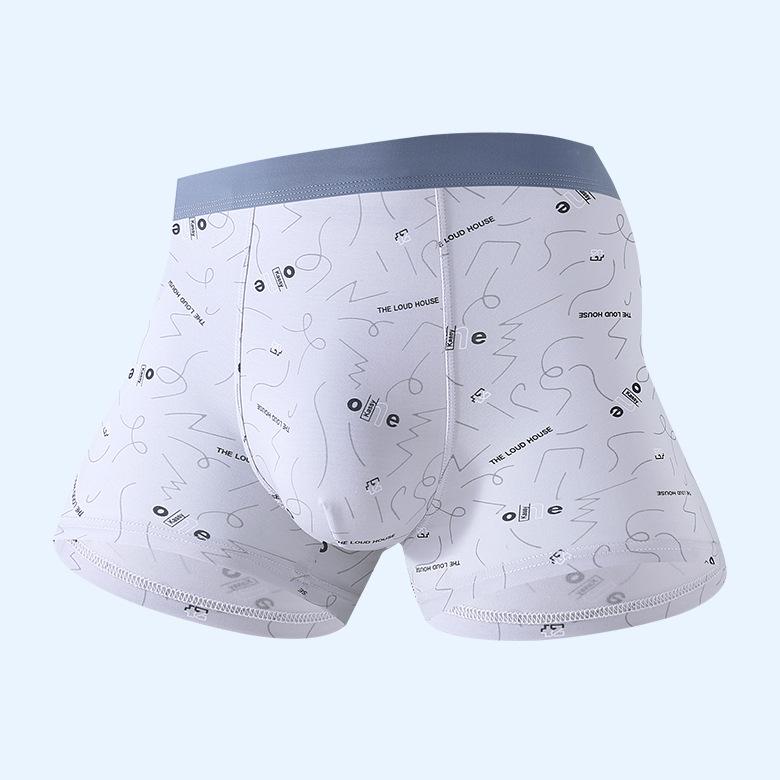 Men s Summer Thin Cotton Sporty, Comfortable and Breathable Briefs L