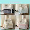 Plaid Backpack For School With Fabric And Padded Shoulder Straps