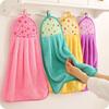 1Pcs Coral Velvet Bathroom Supplies Soft Hand Towel Absorbent Cloth Dishcloths Hanging  Cloth Kitche