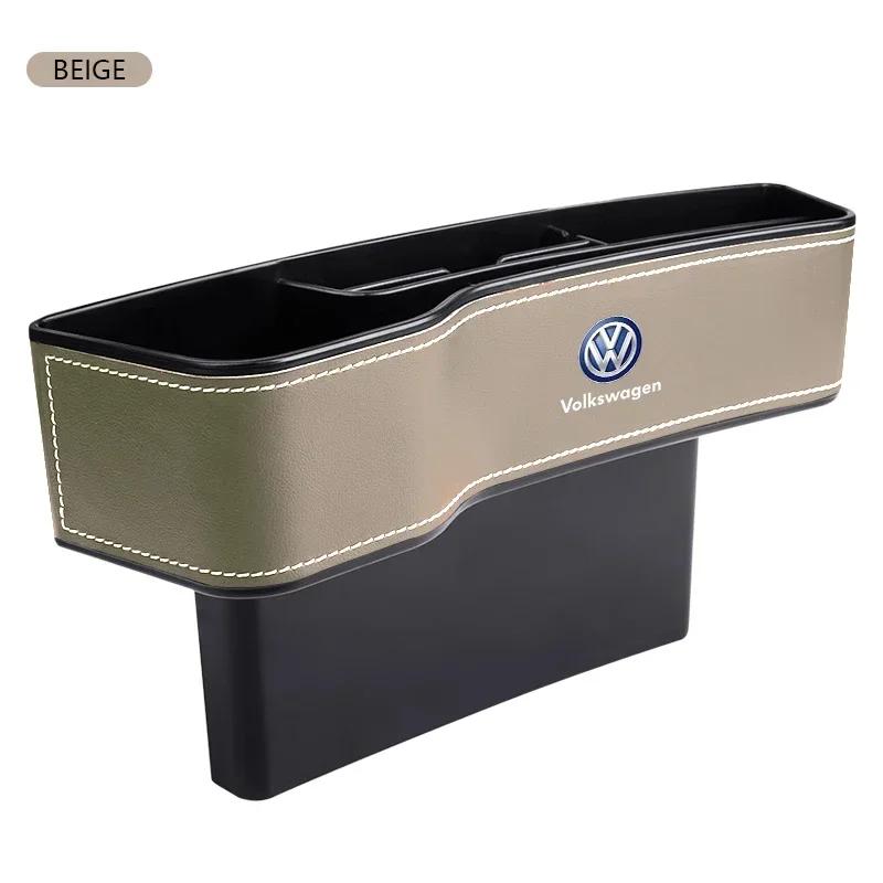 B6 2025 Gorące Do Samochodu Volkswagen Kieszeń na Szczelinę w Siedzisku Organizer do Siedzenia Pudełko do Przechowywania Akcesoria Samochodowe Do Volkswagen CC R-Line GTI T5 T