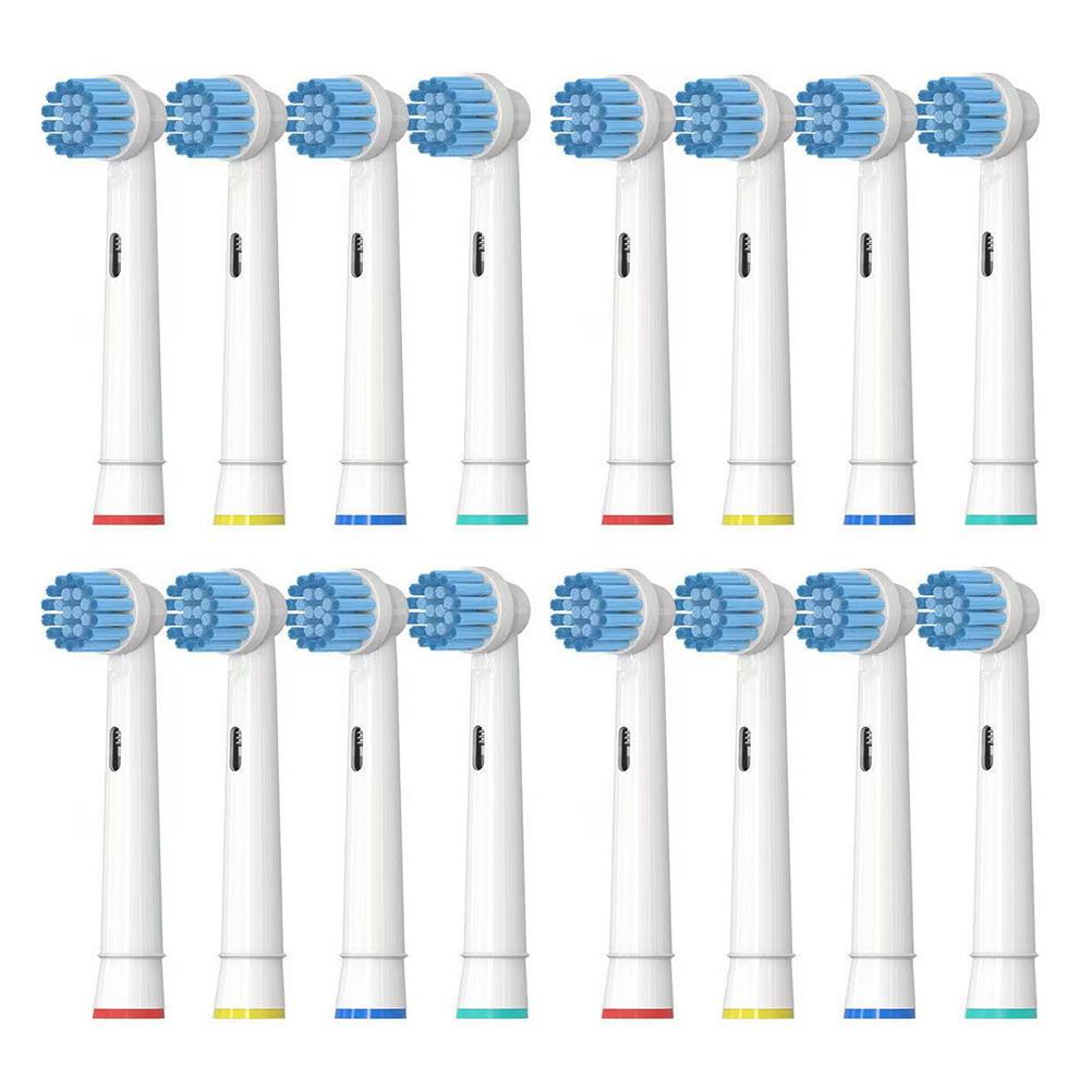 16Pcs Replacement Toothbrush Heads Compatible For Oral-B Braun Professional Electric Toothbrush Heads Brush Heads