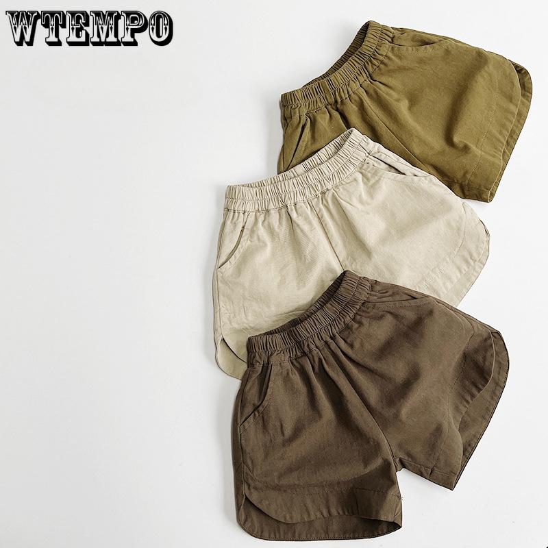 

Retro Pants Children s Shorts Summer Boys Five Quarter Pants Girls Korean Pants 80