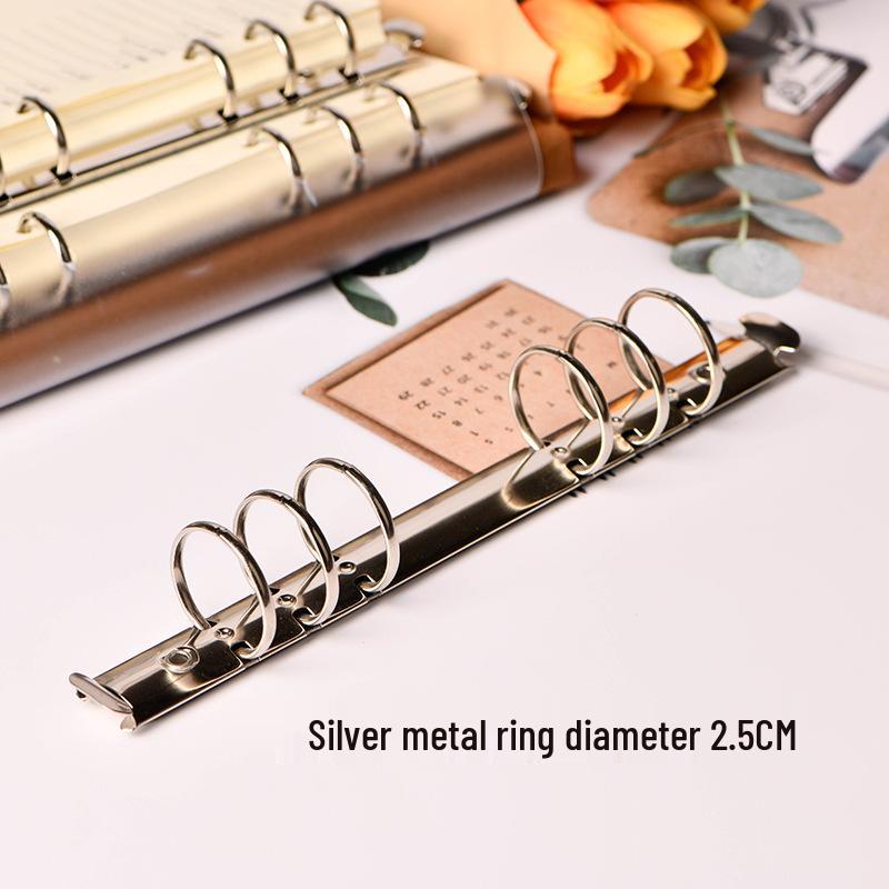 A5 Metal Binder with Removable Rings for Students and Office Use