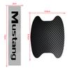 Car Door Sticker Carbon Fiber Scratches Auto Handle Protection Film For Ford Mustang Spoiler Shelby GT 350 500 Cobra E Focus 2 3 MK3 Kuga