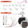 UNIQUE LASHES 5D C CC D Curl Flower Angel Premade Spikes Eyelash Extensions Easy Fan Wet Look Closed Fans Korean Fiber