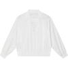FILA Fashion Casual Lightweight Breathable Jacket Women jackets Bright-White F11W438705F-WT