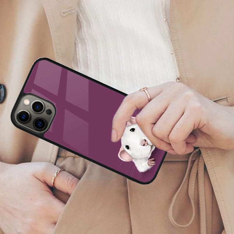 Mouse Rat Magnetic Phone Case For APPLE iPhone 17 Air 16 14 13 12 Pro Max 15 Plus Wireless Charge With MagSafe Cover