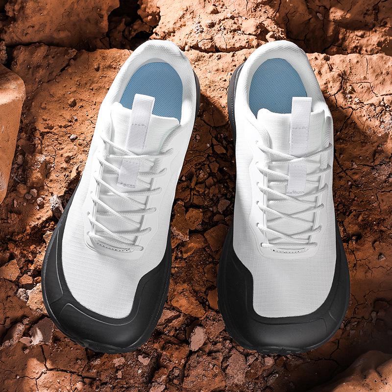 Men's Plus Size Outdoor Shoes - Non-Slip, Wear-Resistant, Comfortable, Wide Toe Casual Travel Shoes, Size 48