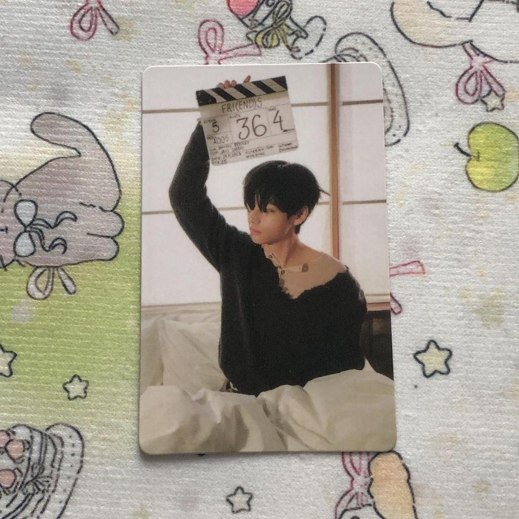 [USED] BTS FRIENDS JPFC Purchase Bonus Lottery V Taehyung Trading Card