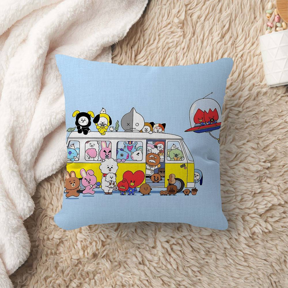 Bt-And-21 Anime Cartoon Pillow Anime Pillow Sofa Bed Head Pillow Cover Cushion Cover 45X45 Cm Fashion