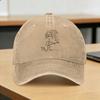 Rock KKurt Cobain Saviour Unisex Saint Washed Baseball Cap  Casual Sun Trucker Hat Summer Unisex Women Kpop Rock Baseball Caps