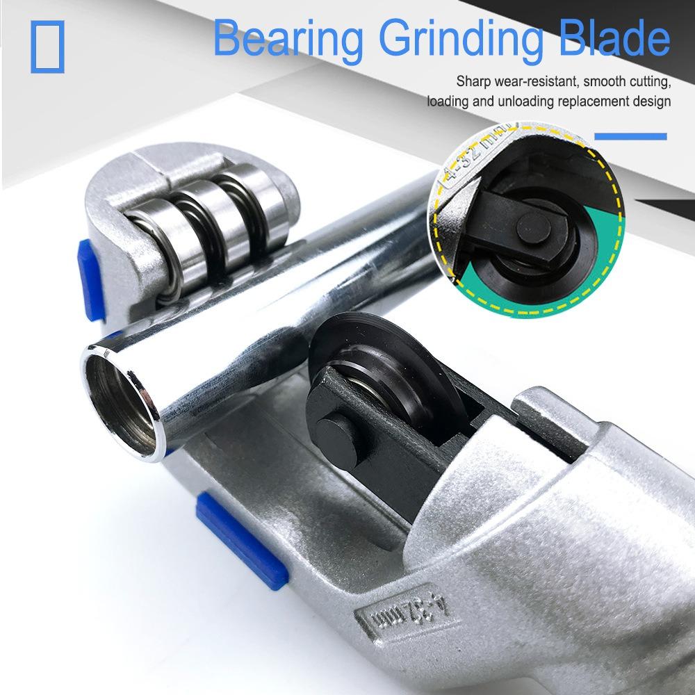 Bearing Pipe Cutter 4-32mm Heavy Duty Cable Wire Stainless Steel Pipe Cutter Powerful Pipe Cutter