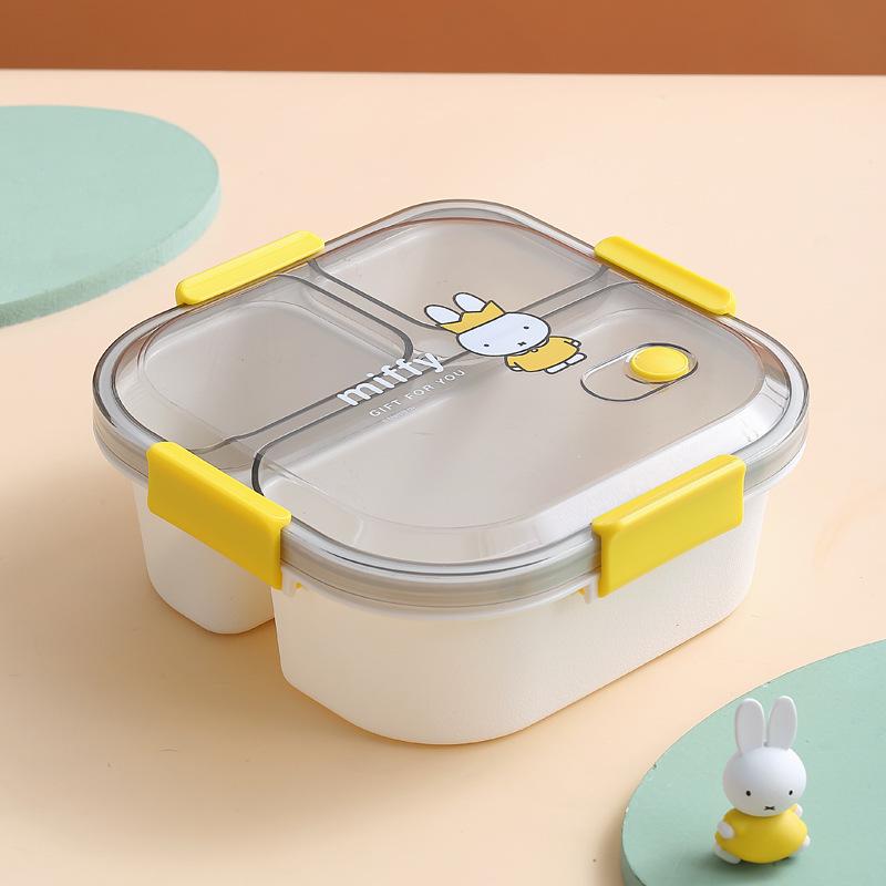 

Miffy Cartoon Microwave Bento Lunch Box for Adults and Students