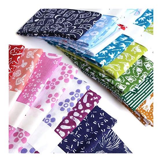 Nippon Chuko Small Tenugui Towel, Morning Glory, 33x90cm, MYM33224, Printed Fabric, 100% Cotton, Made in Japan, Light Blue