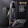 Applicable To Huawei Mate11promax Electroplated Leather Bracket Mobile Phone Case 11Rs Smart Window Clamshell Leather Case