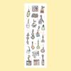 1/3 Sheets Korean Cute Graffiti Style Rabbit Cartoon Stickers Kawaii Animal Decals Hand Account Diary Scrapbook Sticker