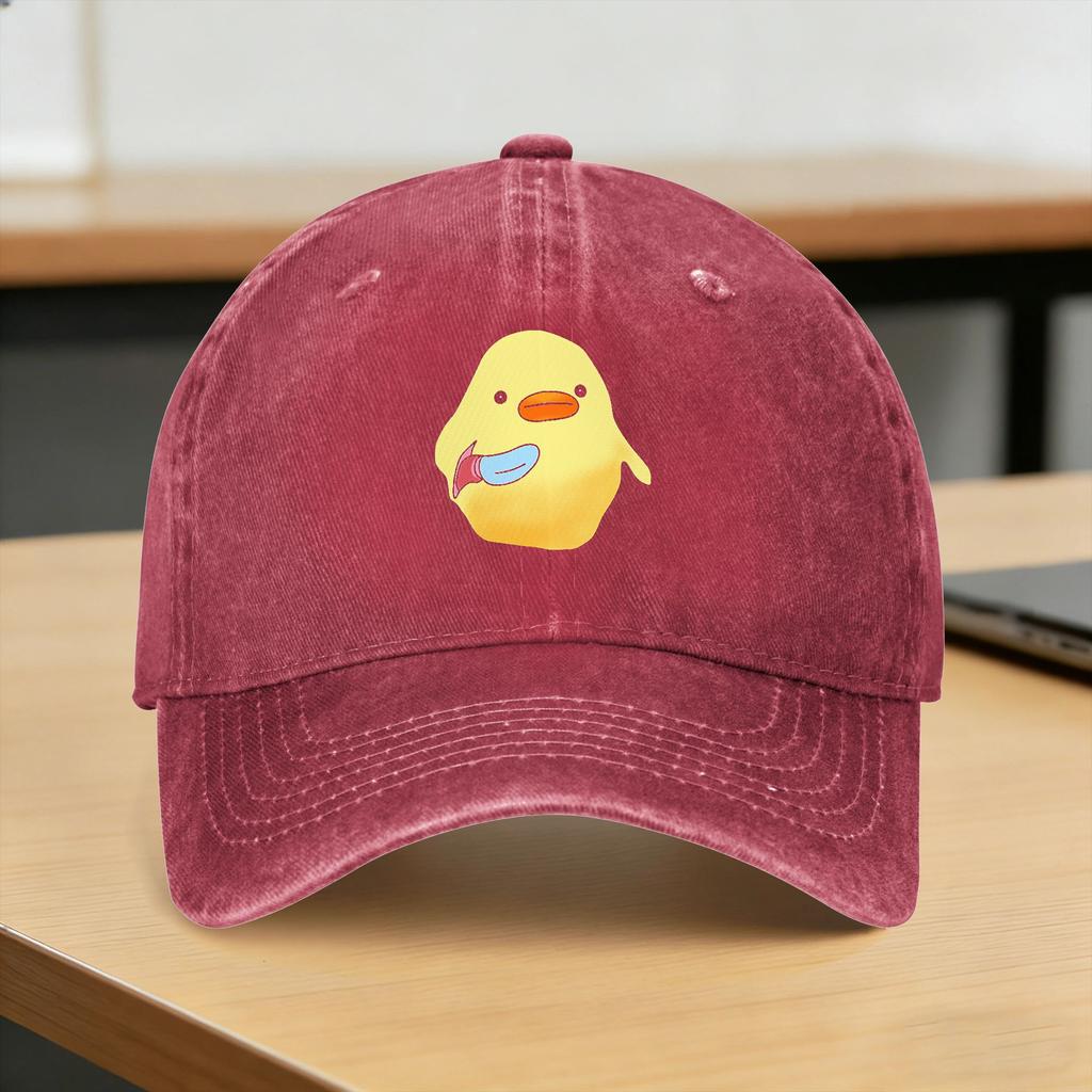 Teddy Bear Playing Badminton Print Casual Baseball Cap For FeUnisex Unisex Spring for Young Unisex And Women Kpop Rock Trucker Hat
