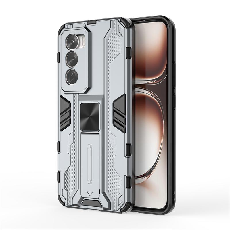 

Для OPPO Reno 12 5G Чехол Противоударная Броня Защита Объектива Камеры Чехол Для Reno 12 Reno12 5G Чехлы-Бамперы с Магнитным Кольцом-Подставкой For Reno 12 5G