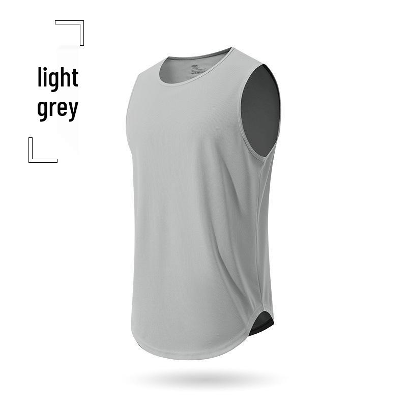 

Мужская спортивная майка без рукавов быстросохнущая большого размера для тренировок и баскетбола L