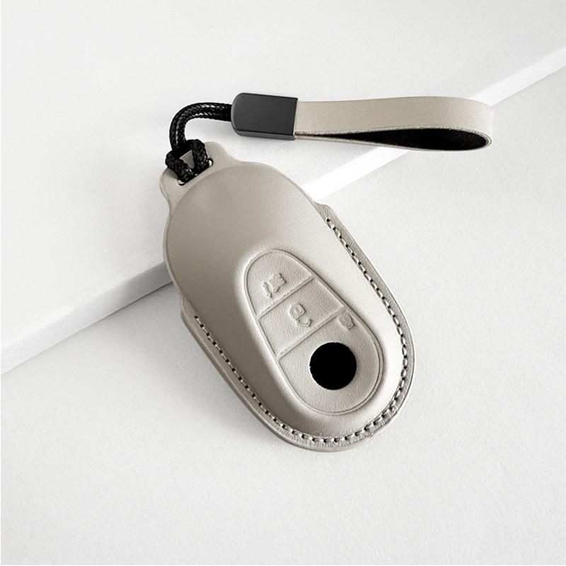 Genuine Leather Key Cover for New Mercedes C200L GLC260L A180L E300L