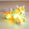The latest 35cm glowing colored cat doll Kawaii stuffed plush toy figurine cartoon anime cute children's birthday gift doll