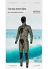 5mm Thermal Light Skin Diving Suit with Hood for Winter Swimming, Deep Diving, Surfing, Fishing, and Hunting.