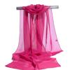 Luxury Brand Designer Chiffon Scarf Sunscreen Long Shawl Wrap  For Summer Women Accessories