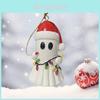 Cute Snowman Christmas Ornament With Colorful Hat Perfect For Festive Decorations