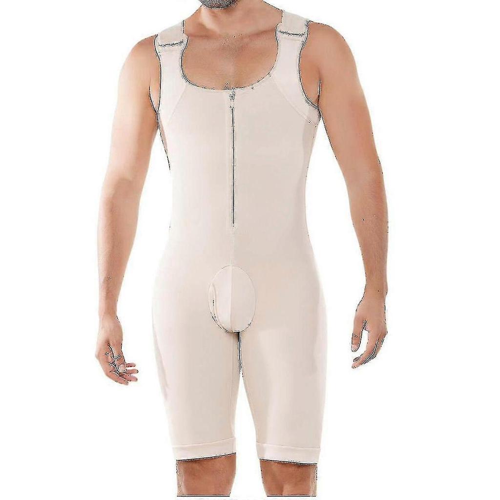 Body Shaper For Men Slimming Compression Garment And Post Surgical Shapewear,plus Size